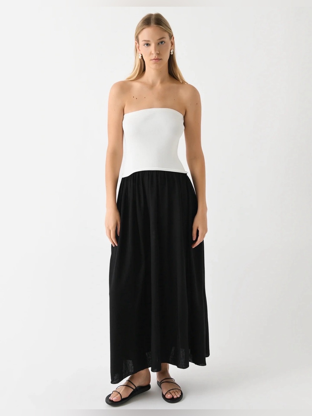 Solid + Striped Women's The Strapless Soglio Dress, Size S